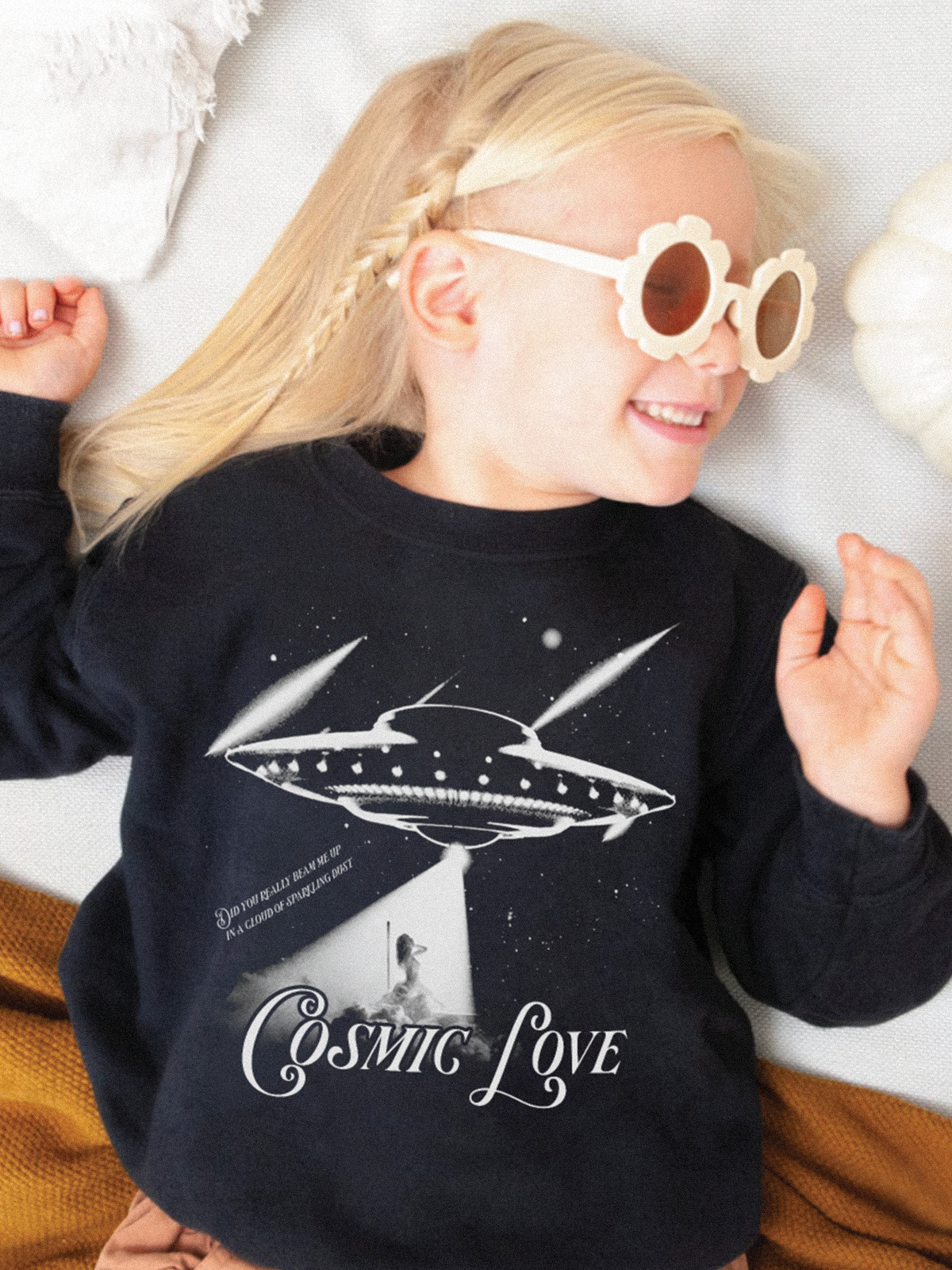 Cosmic Love Crewneck Sweatshirt (Kids & Adults)