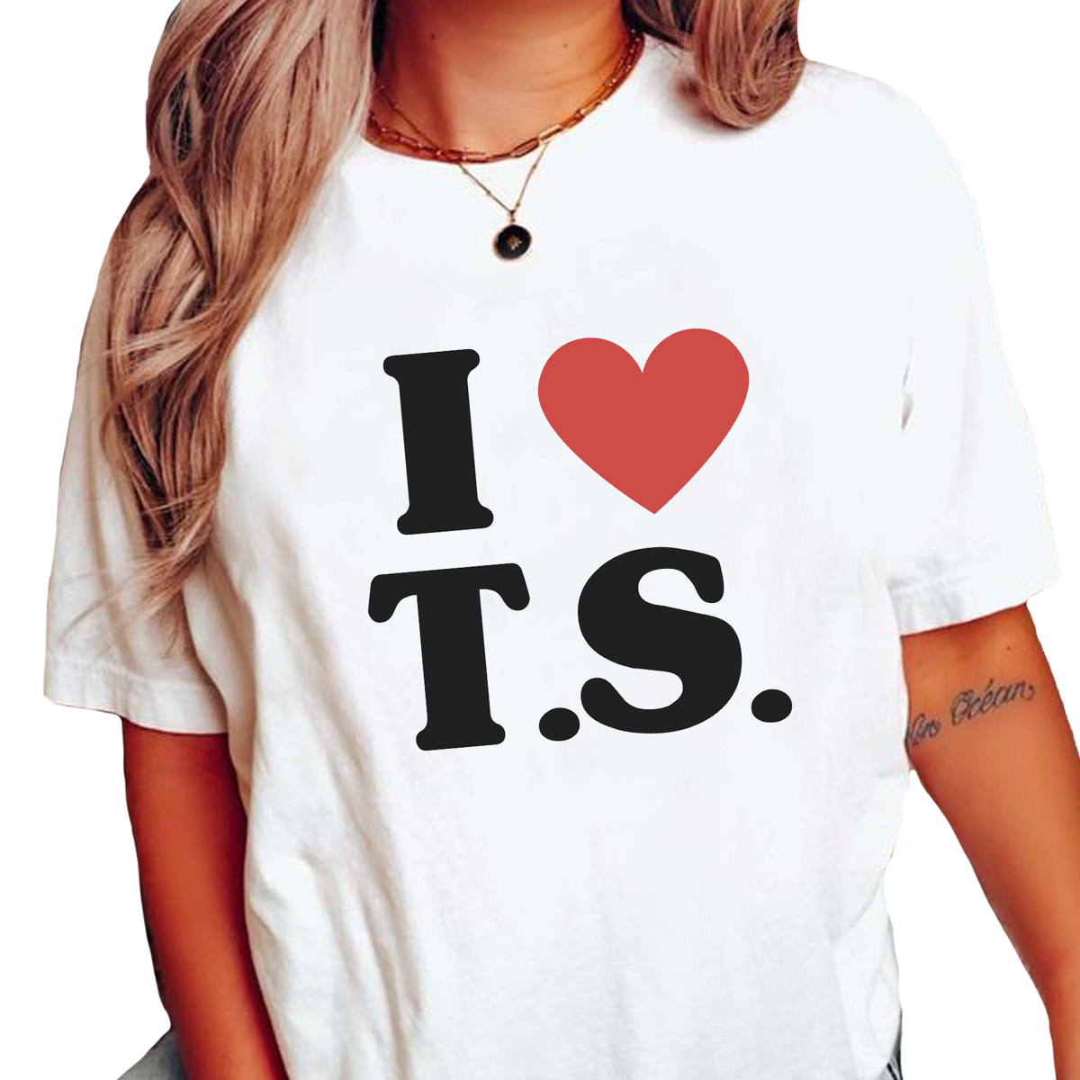 I Heart TS Tee (Adults + Kids)