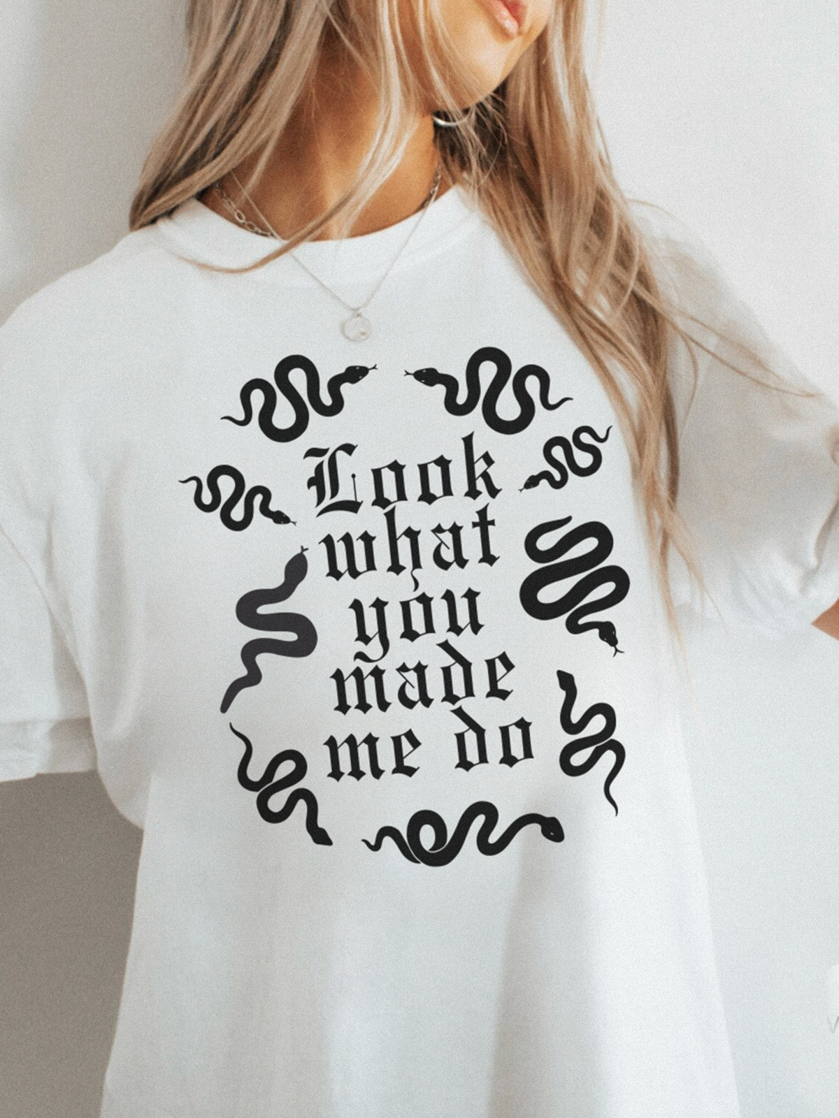 Look What You Made Me Do Tee (Kids & Adult)