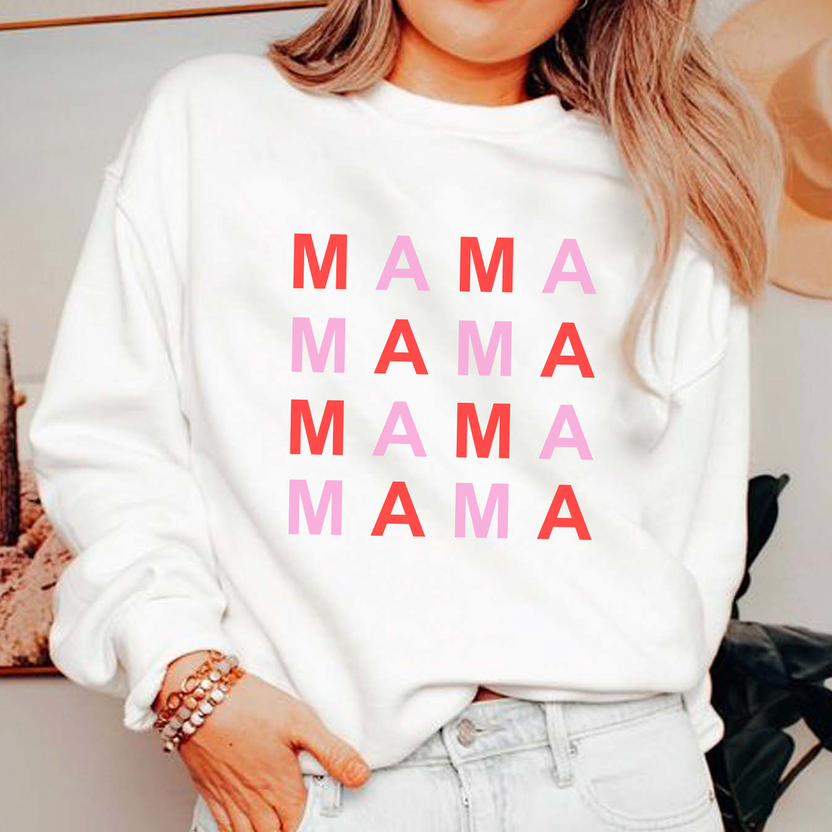 MAMA | Christmas Sweater Unisex Sweatshirt