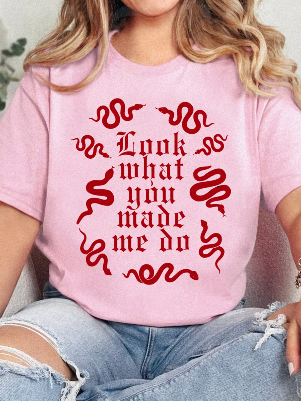 Look What You Made Me Do Tee (Kids & Adult)