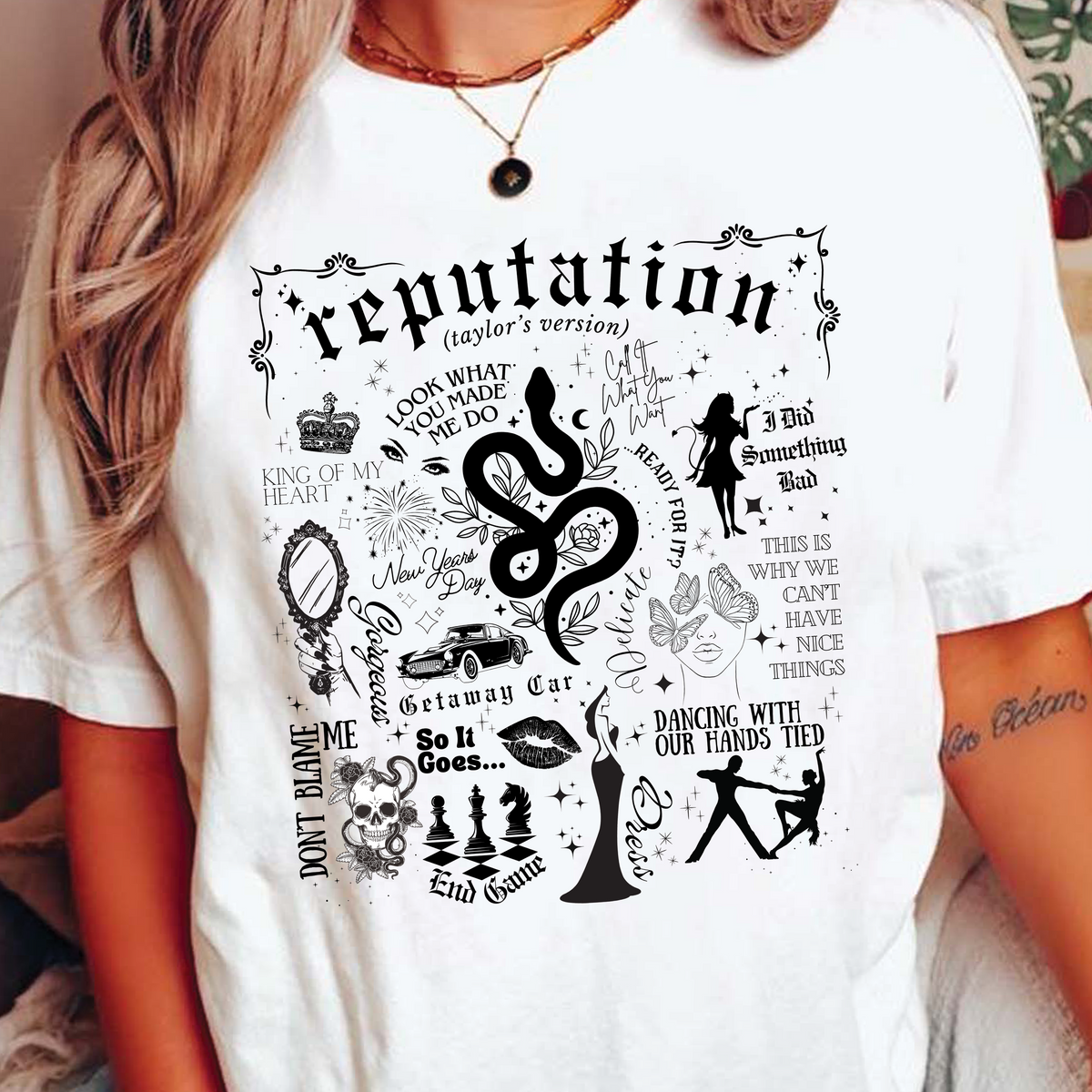 Reputation TV Tee (Kids & Adult)