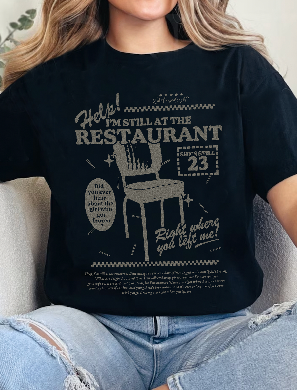 Right Where You Left Me Tee (Kids & Adults)