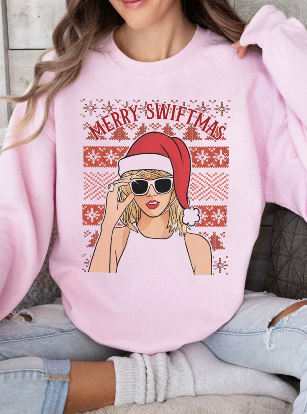 Merry Swiftmas Sweatshirt (Youth & Adults)