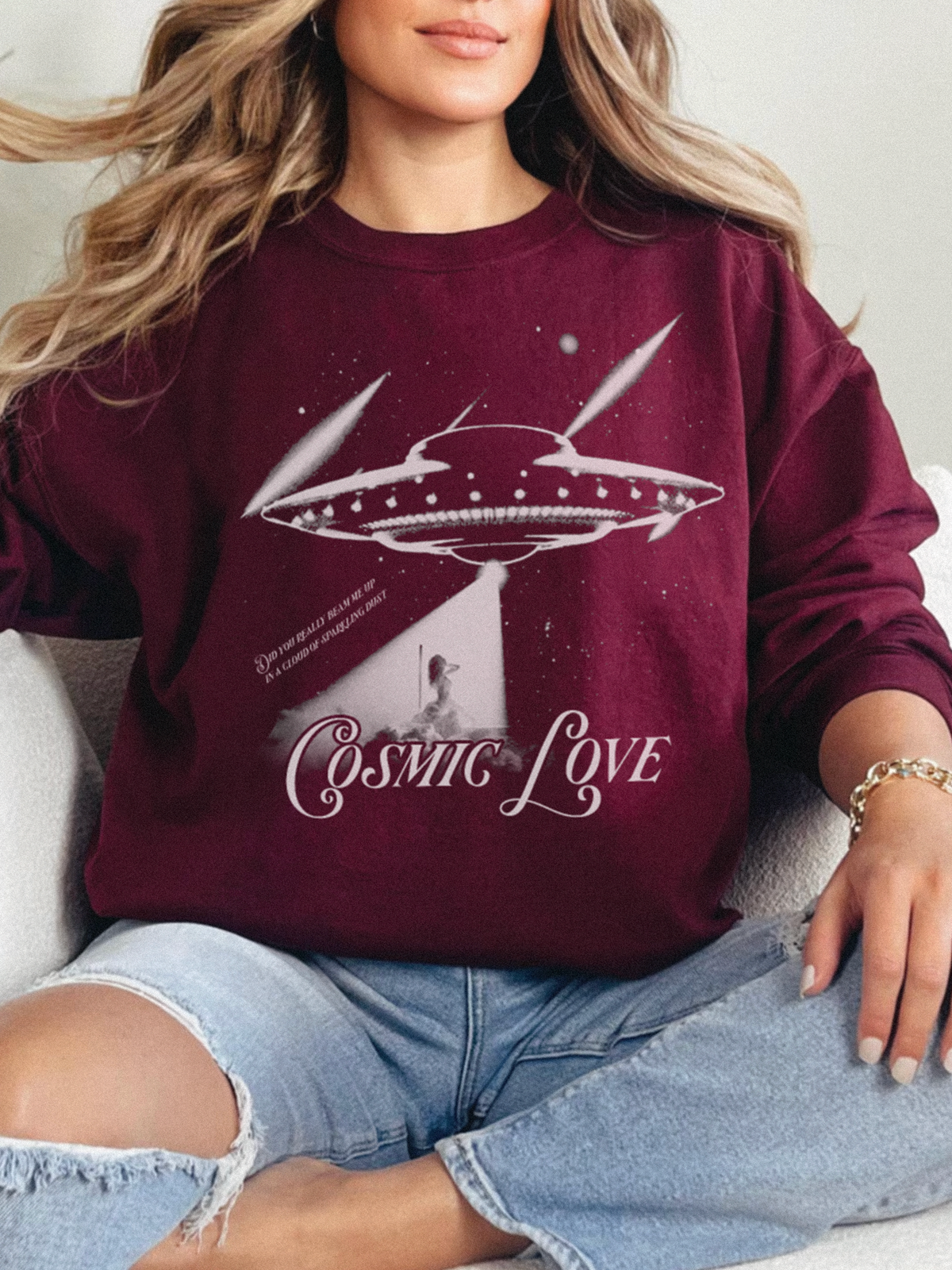 Cosmic Love Crewneck Sweatshirt (Kids & Adults)