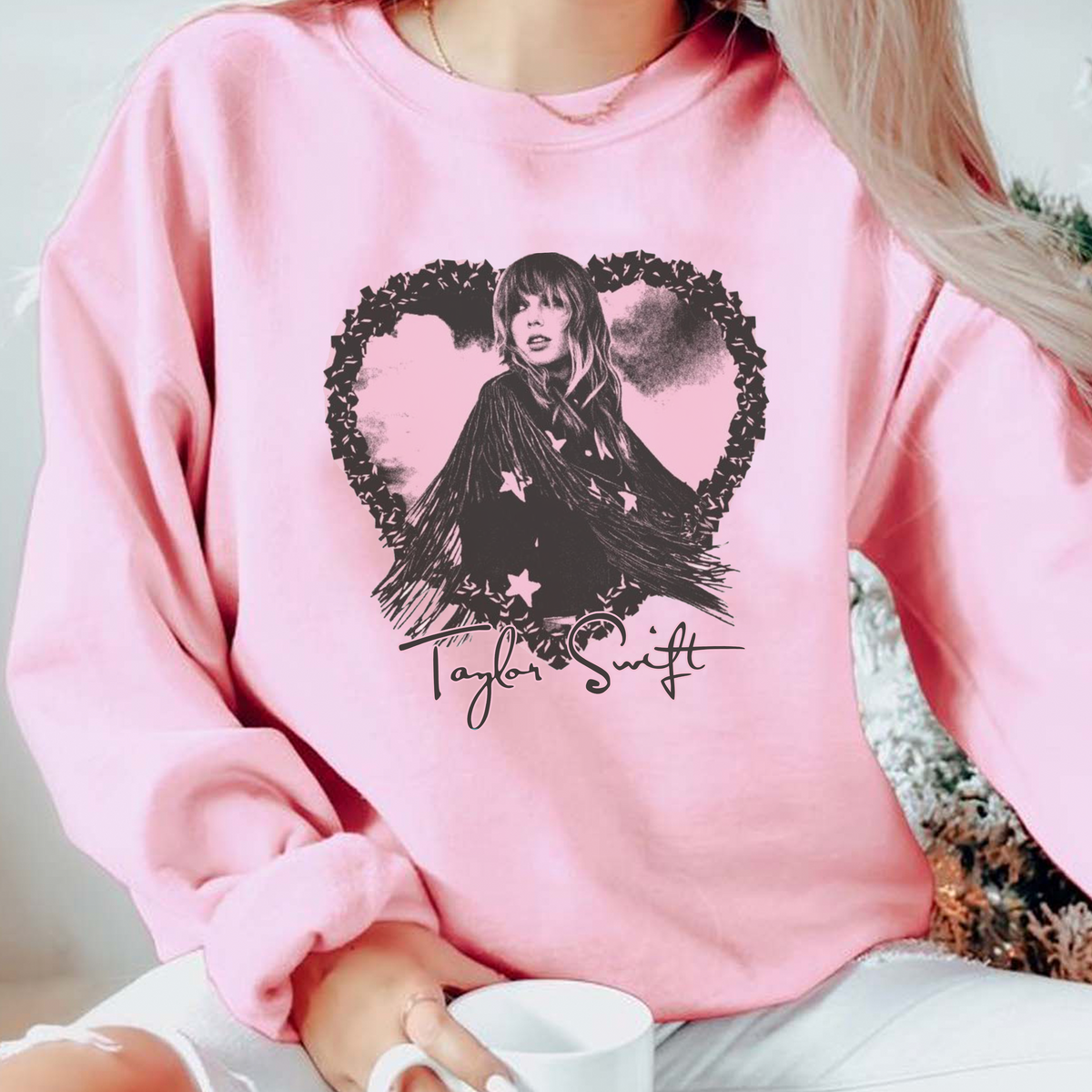 Swiftie Heart Swiftie Crewneck Sweater