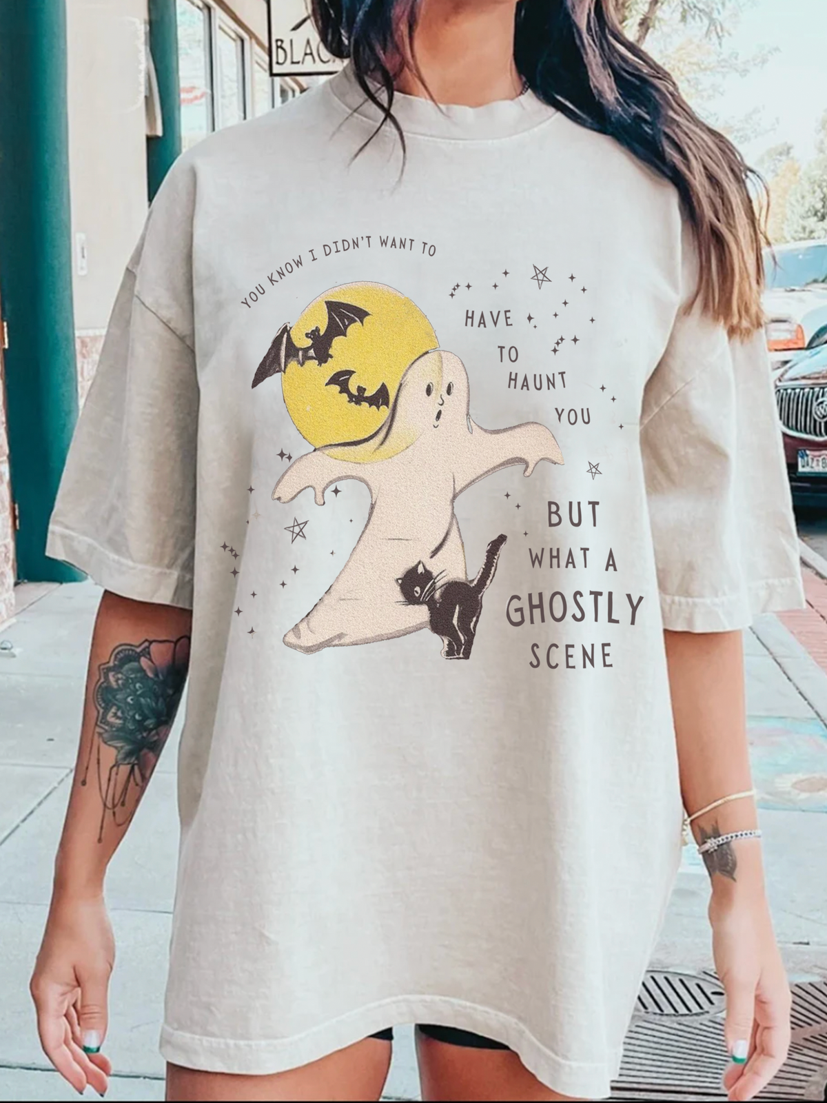 Ghostly Scene Tee