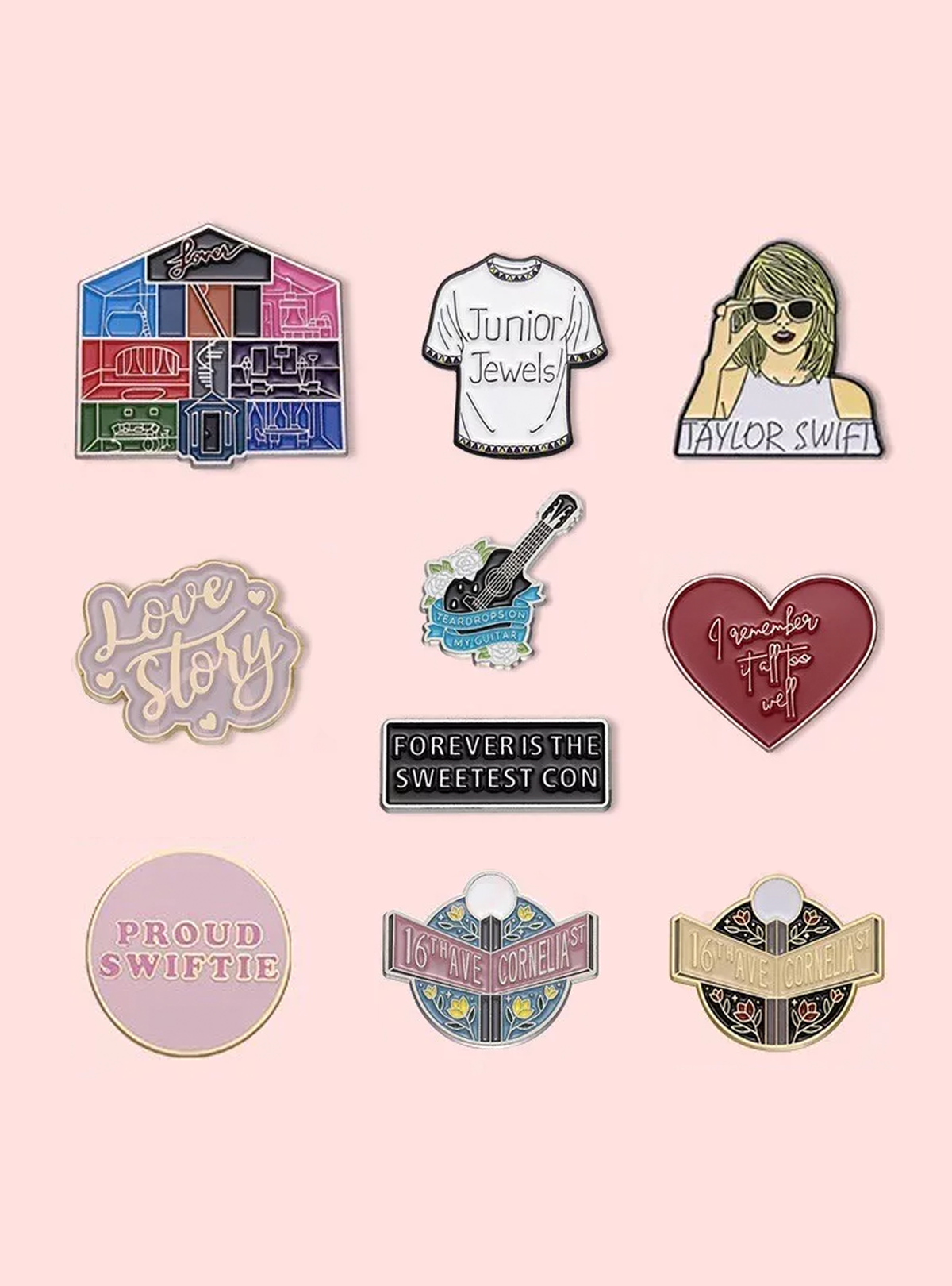 Swiftie Enamel Pins