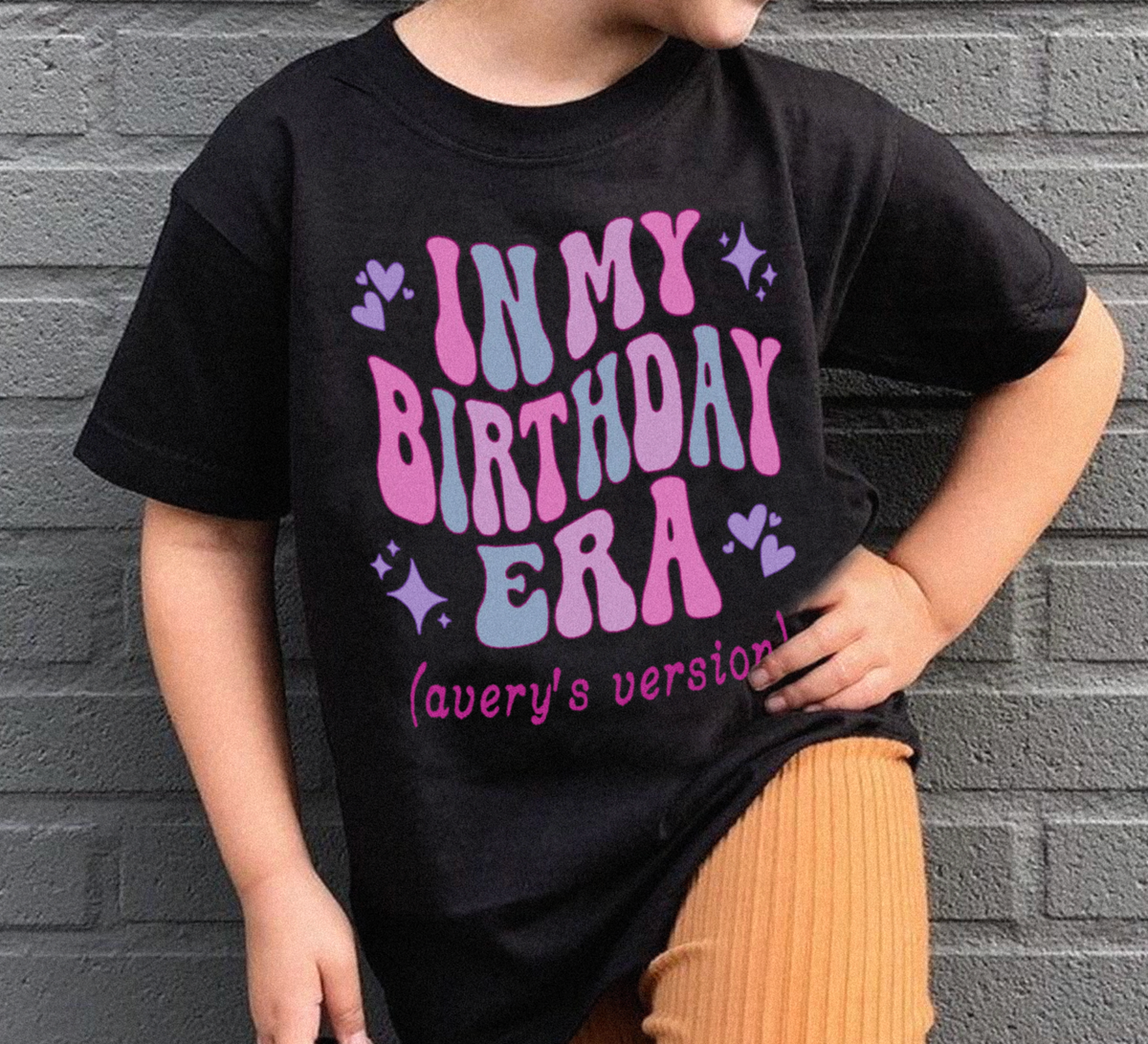 Personalized Birthday Era Tee (Youth & Adult Sizing)