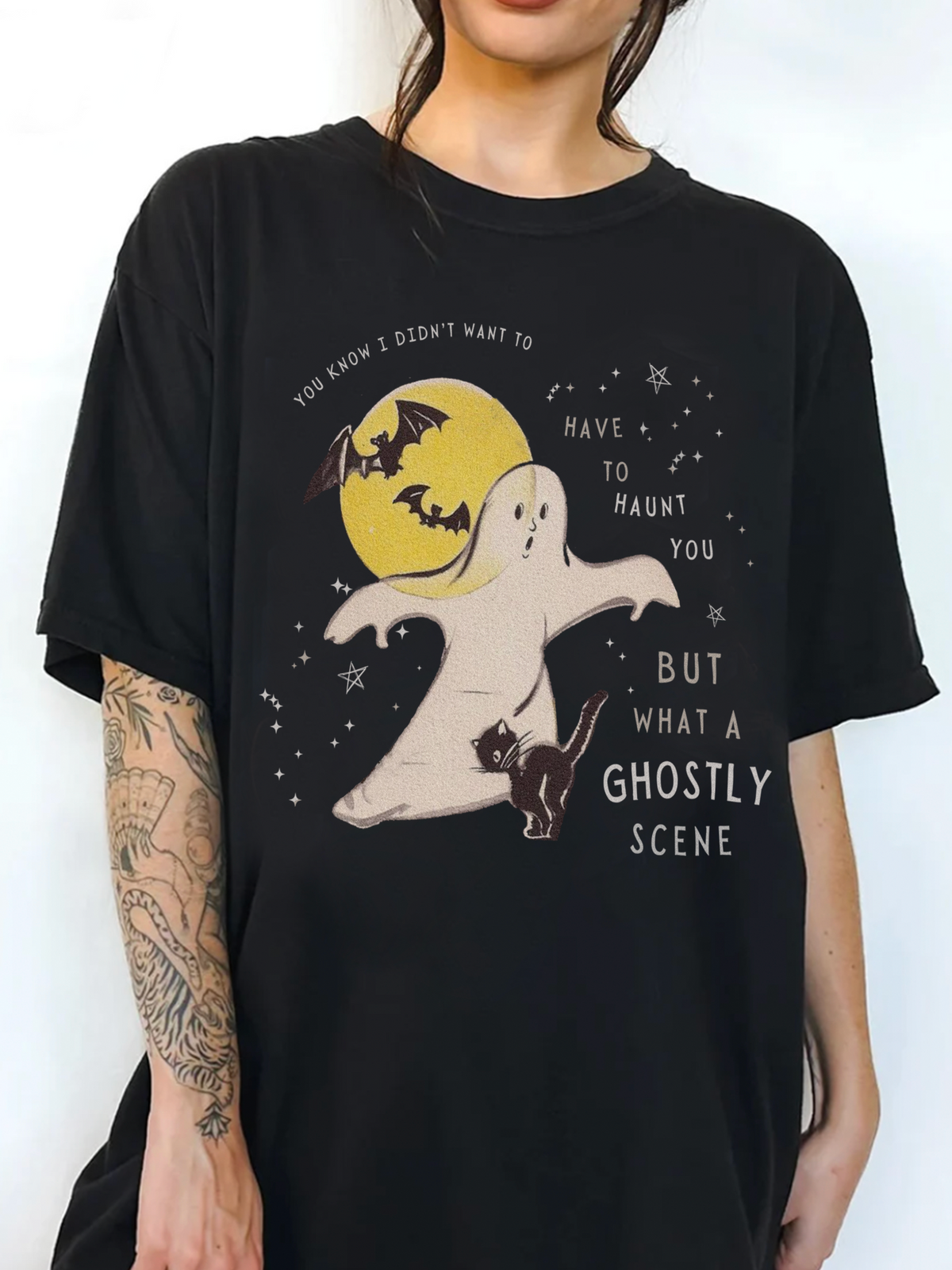 Ghostly Scene Tee