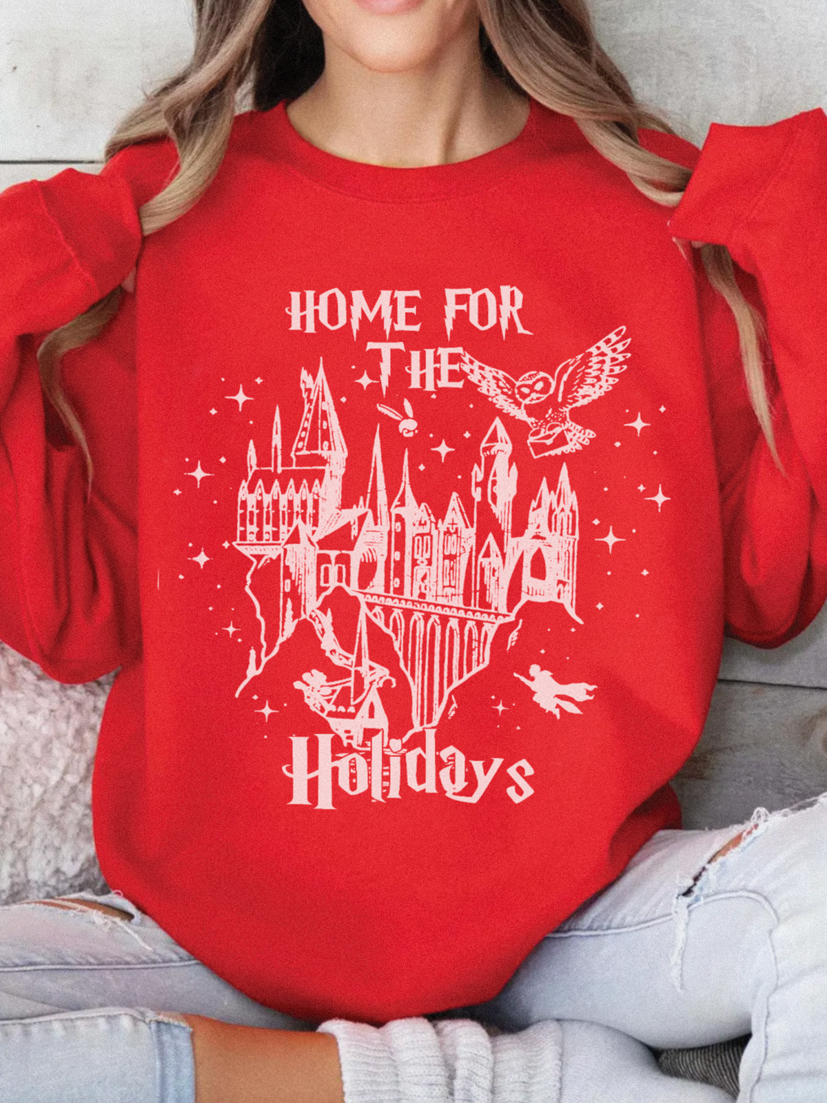 Home For The Holidays Sweatshirt (Youth & Adults)