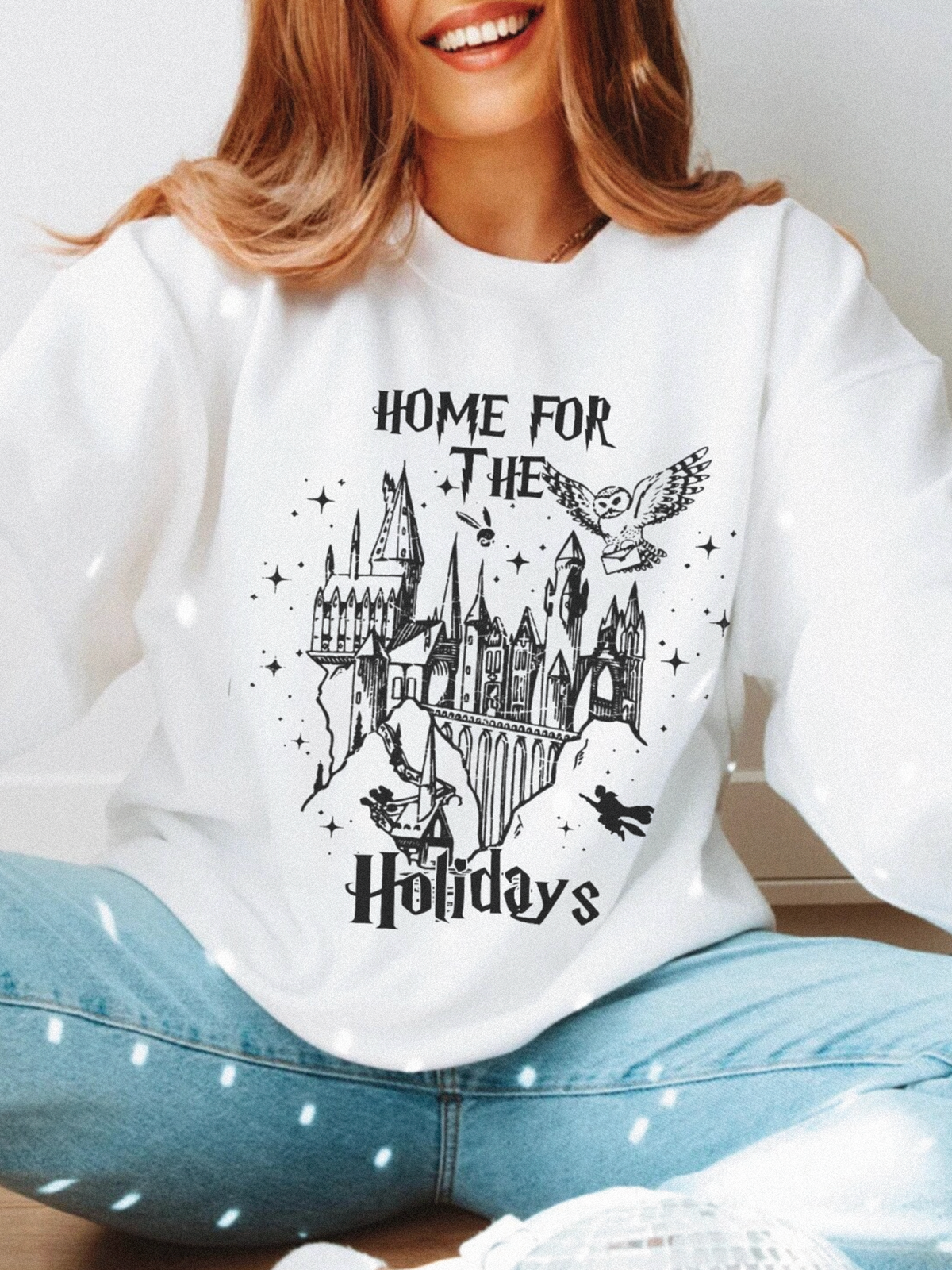 Home For The Holidays Sweatshirt (Youth & Adults)