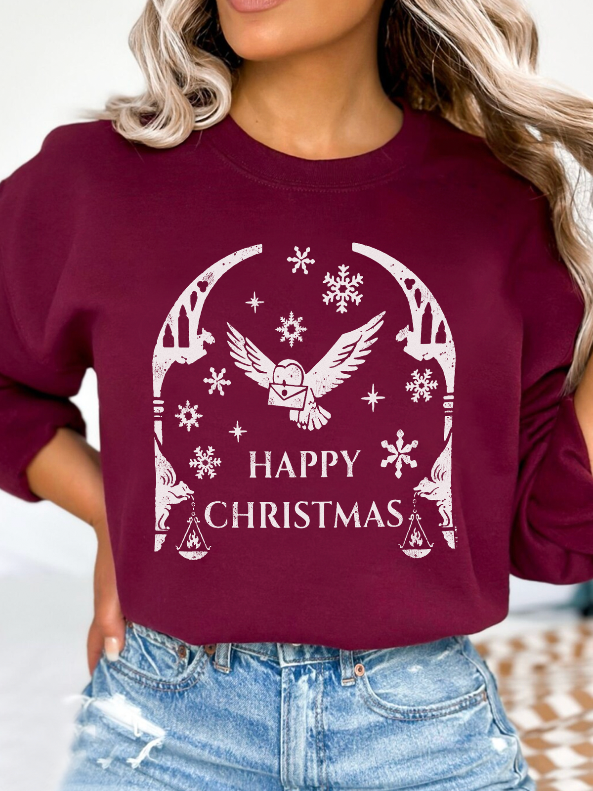 Happy Christmas Sweatshirt (Youth & Adults)