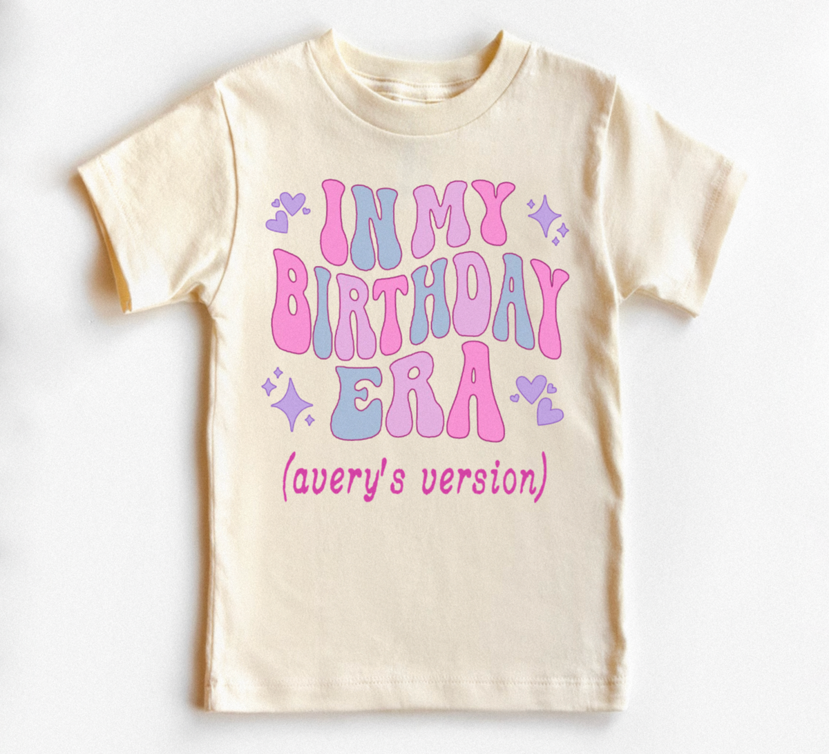 Personalized Birthday Era Tee (Youth & Adult Sizing)