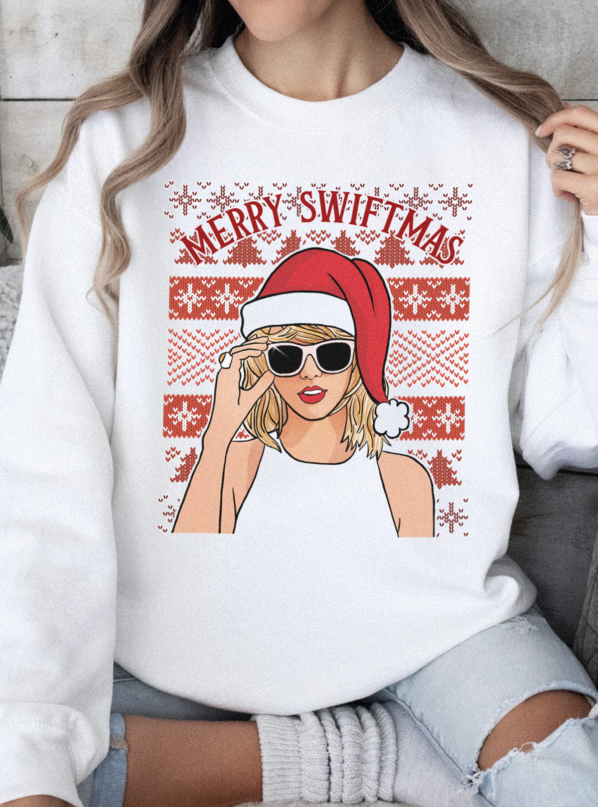 Merry Swiftmas Sweatshirt (Youth & Adults)