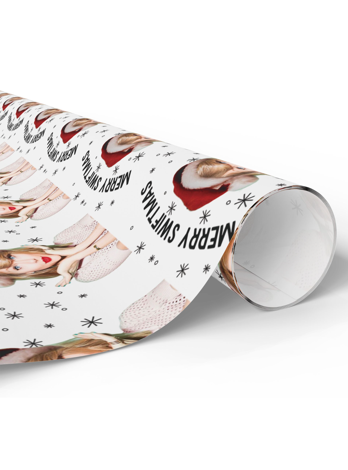 Merry Swiftmas Wrapping Paper (White)