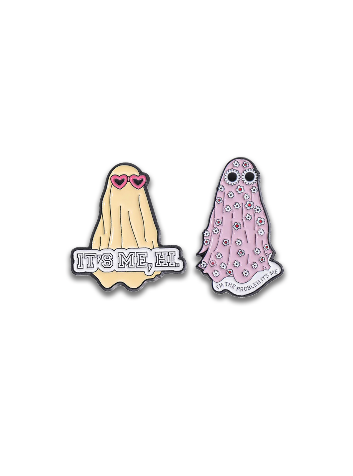 Midnights Ghost Pins Enamel Pin (Come As Set Of 2)