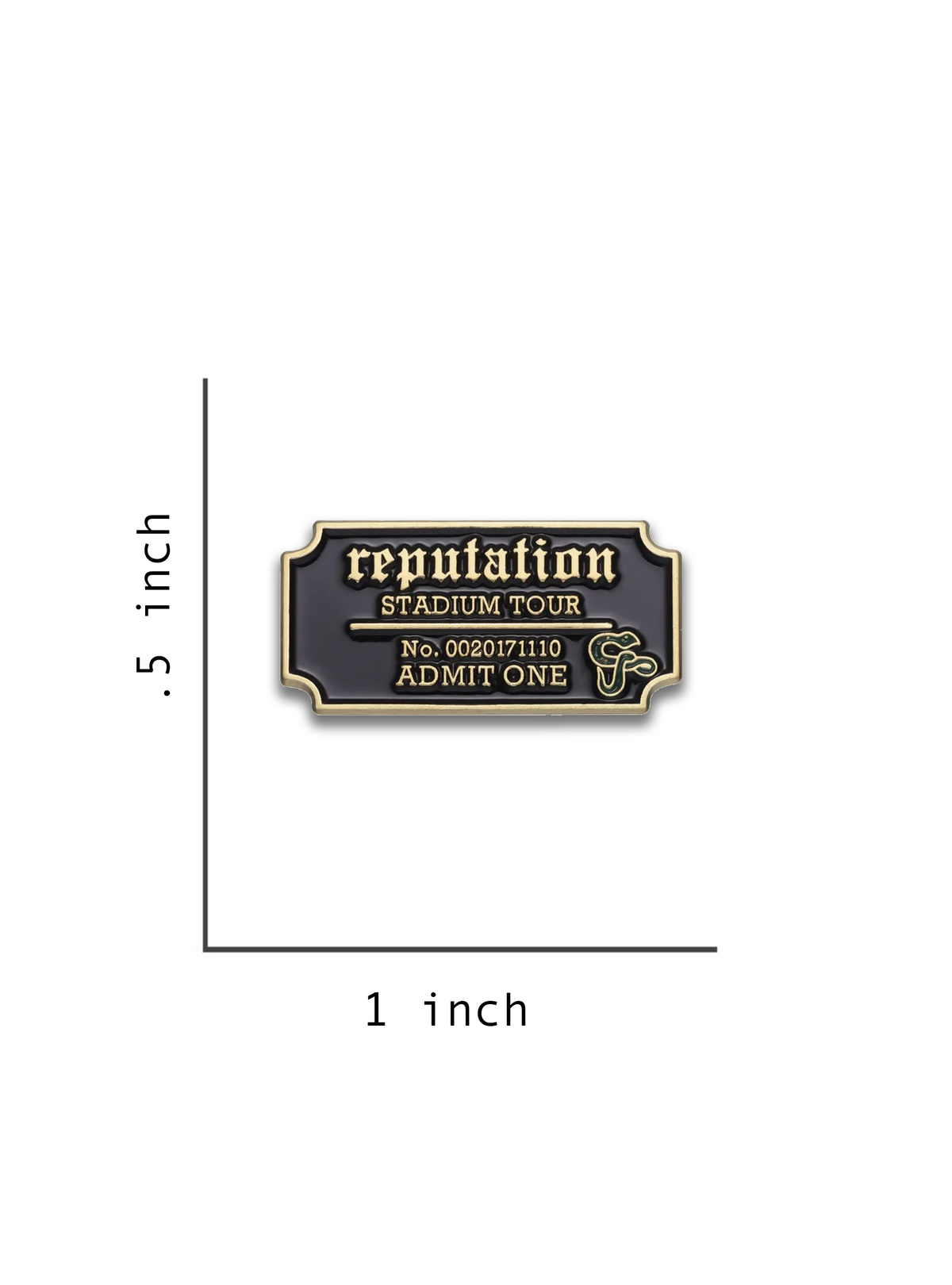 Reputation Tour Enamel Pin