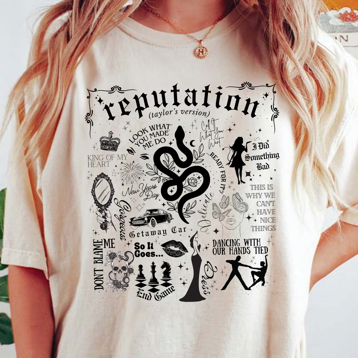 Reputation TV Tee (Kids & Adult)