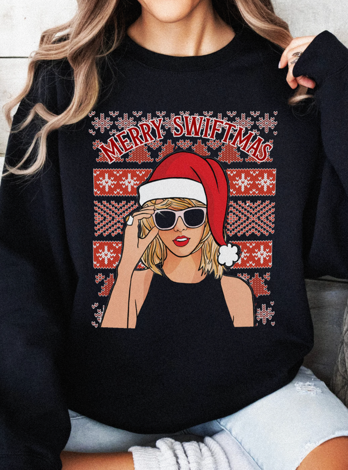 Merry Swiftmas Sweatshirt (Youth & Adults)