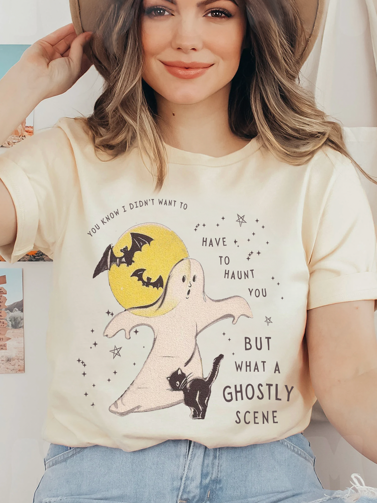 Ghostly Scene Tee