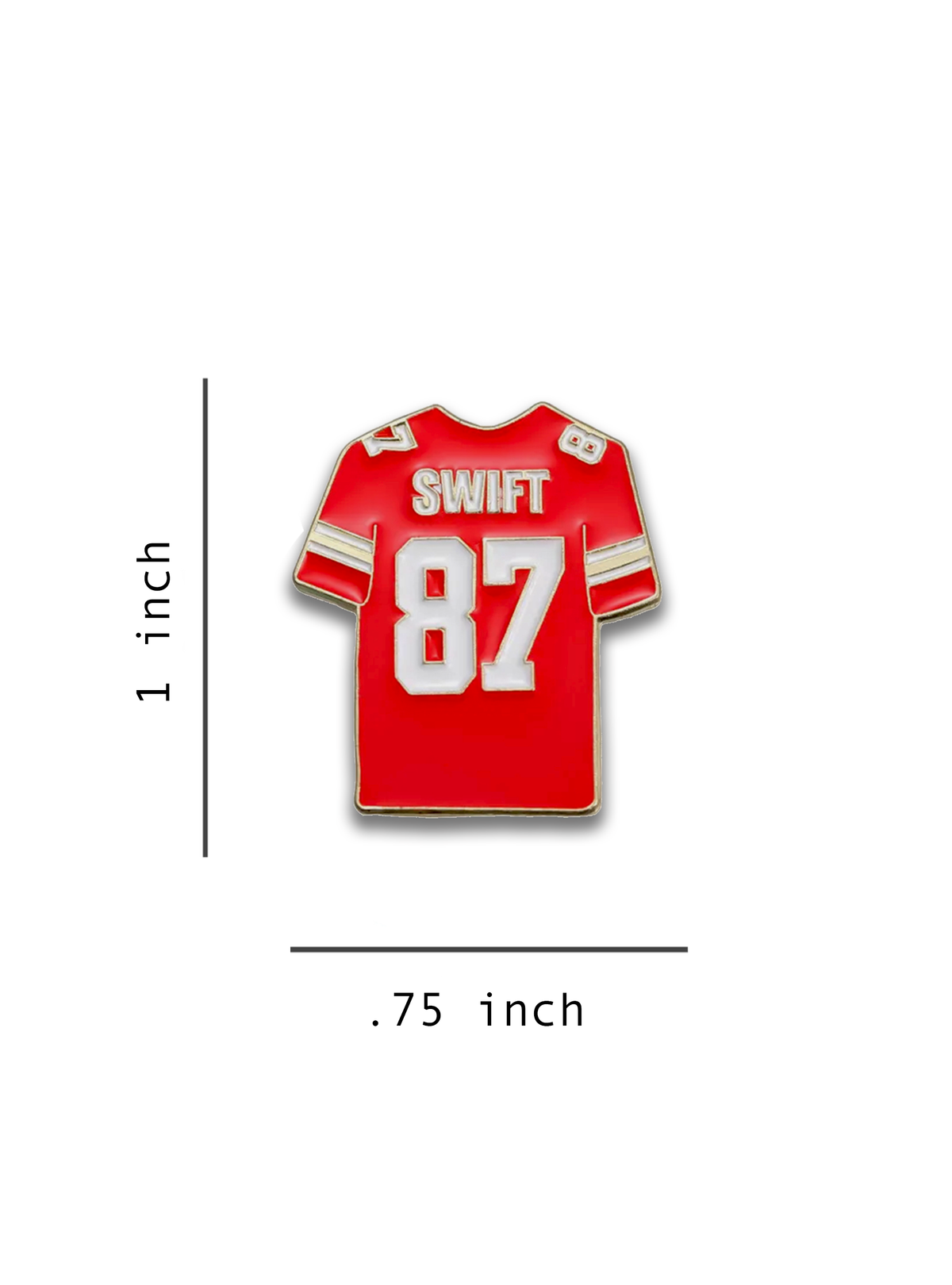 Swift 87 Jersey Enamel Pin