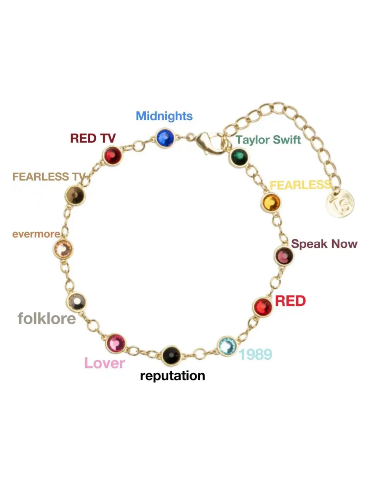 Swiftie Gem Bracelet