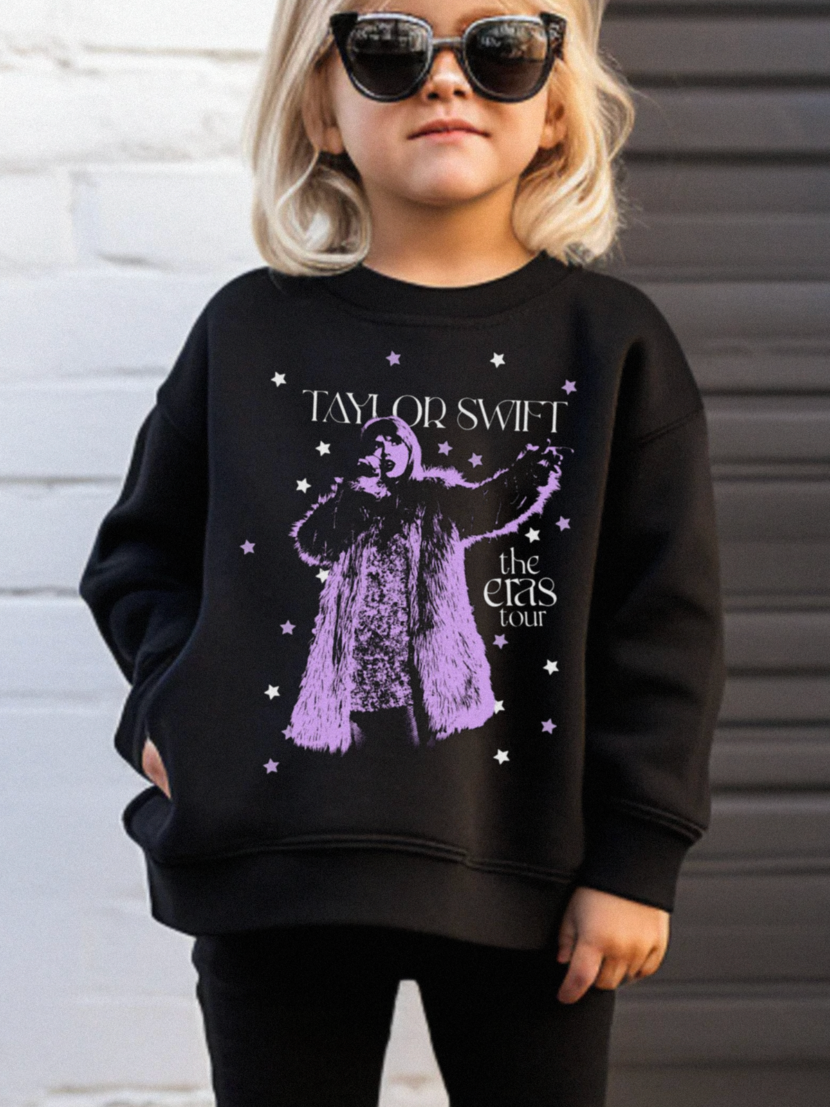 Eras Purple Crewneck Sweatshirt (Kids & Adults)