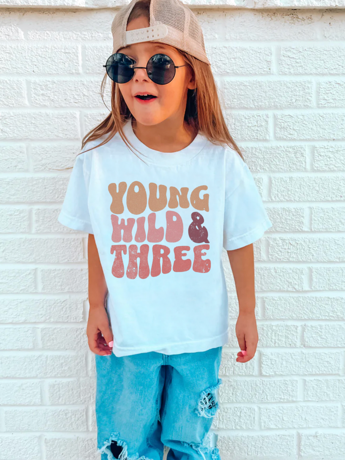 Young Wild & Three Tee