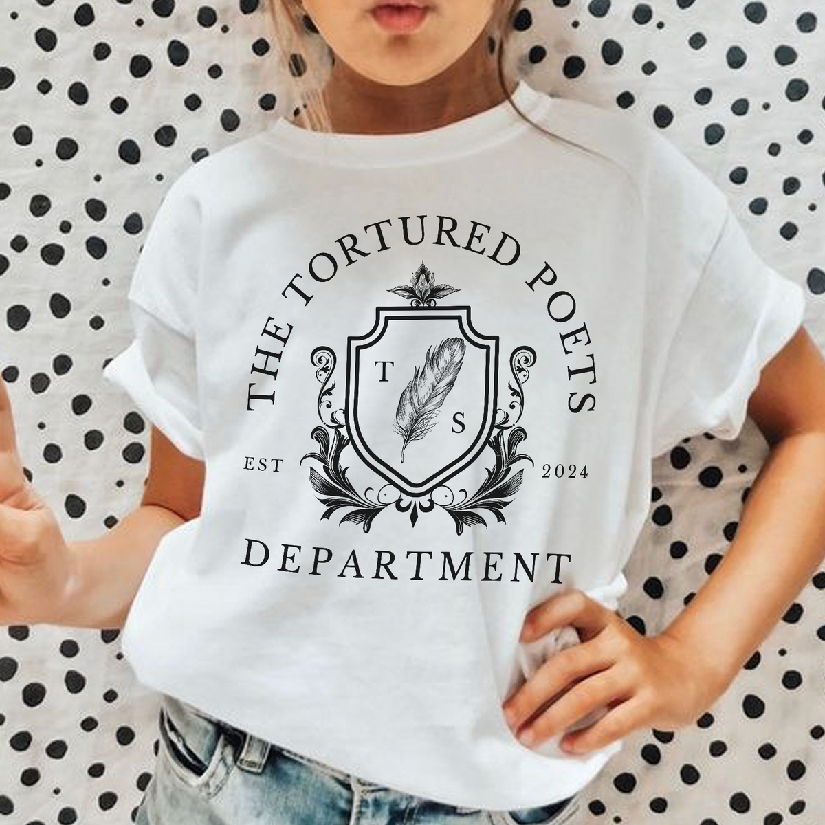 Tortured Poets Tee (Kids & Adults)